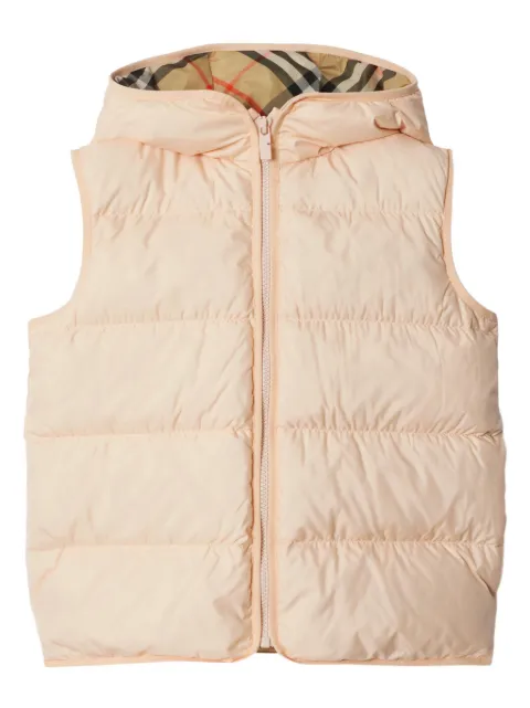 Burberry Kids quilted gilet 