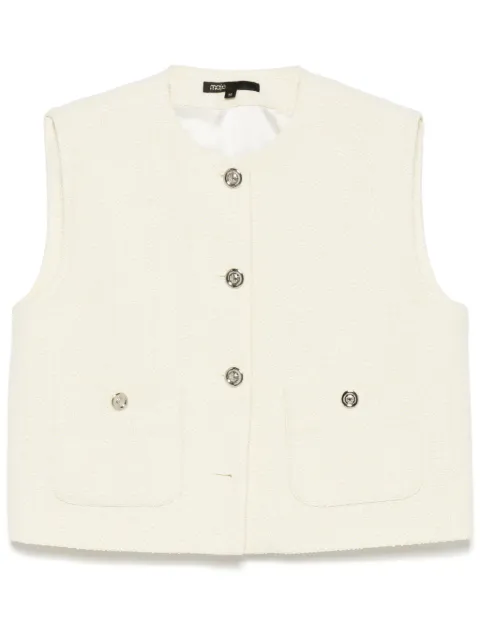 Maje débardeur en tweed