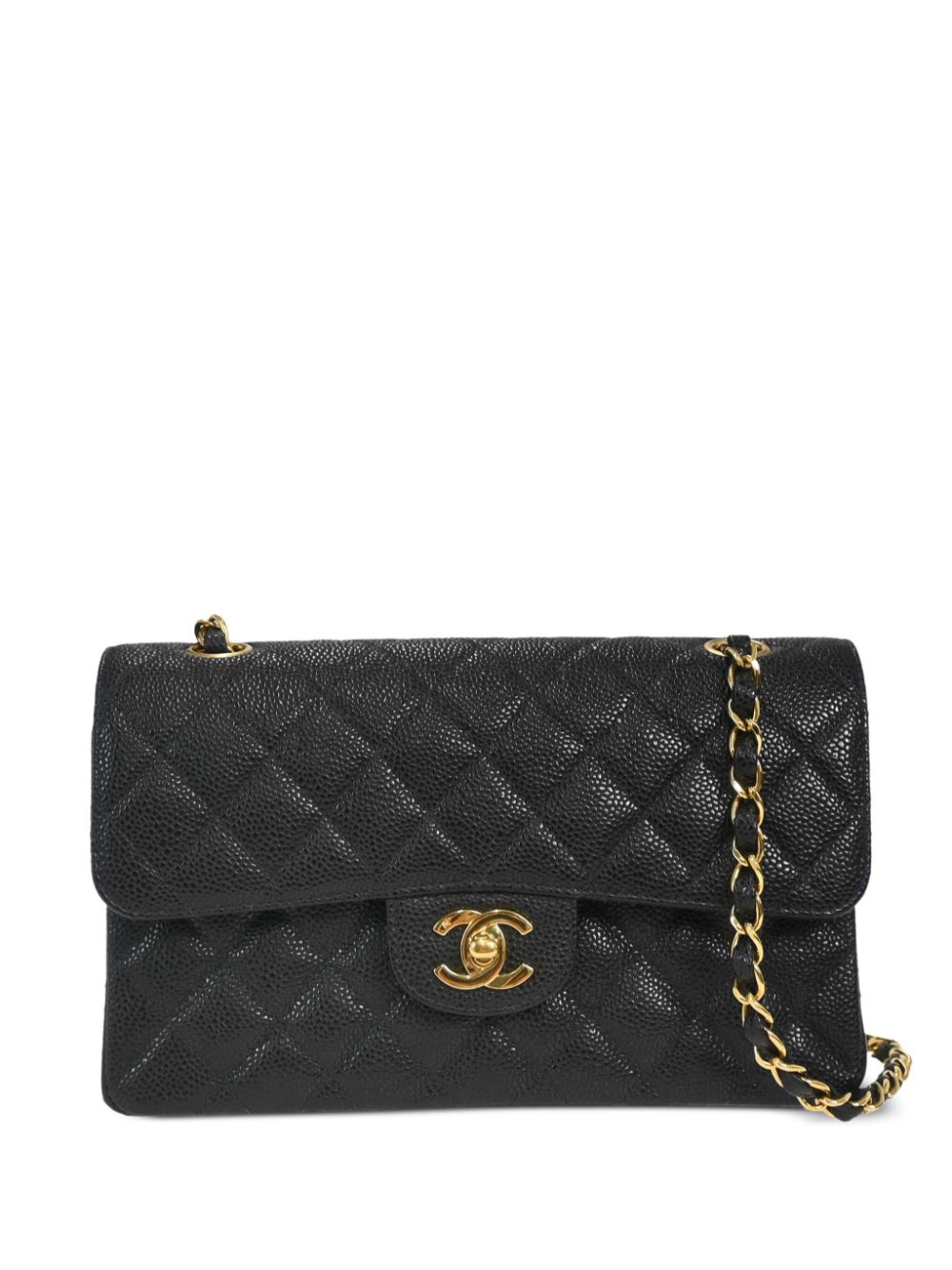 Affordable HOT SALE CHANEL 2003 small Double Flap shoulder bag Women