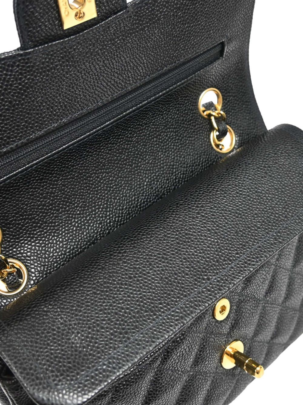 Affordable HOT SALE CHANEL 2003 small Double Flap shoulder bag Women