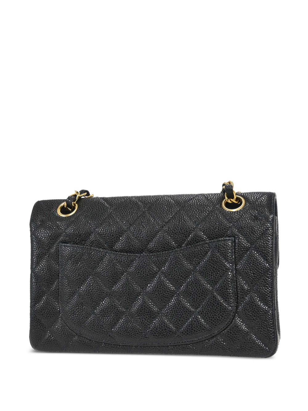 CHANEL Pre-Owned 2003 Double Flap schoudertas - Zwart