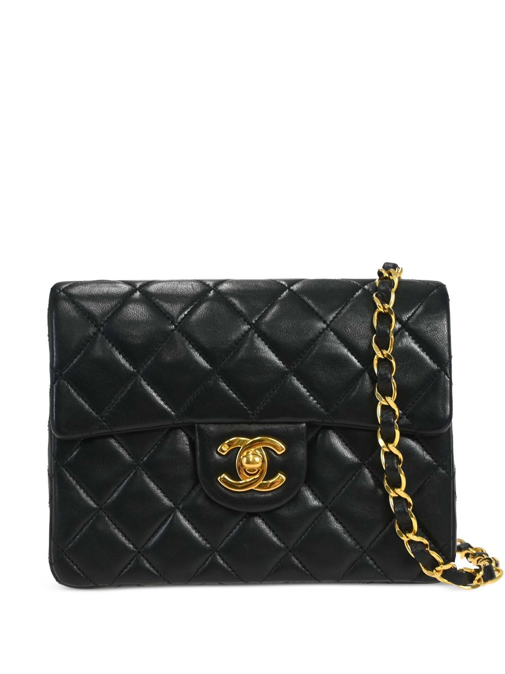 CHANEL 1990 mini square Classic Flap shoulder bag Women