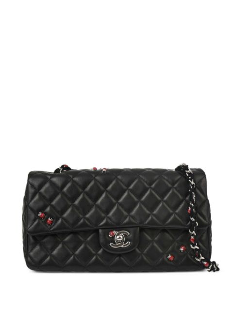 HOT SALE CHANEL 2010 Ladybug Classic Flap shoulder bag Women