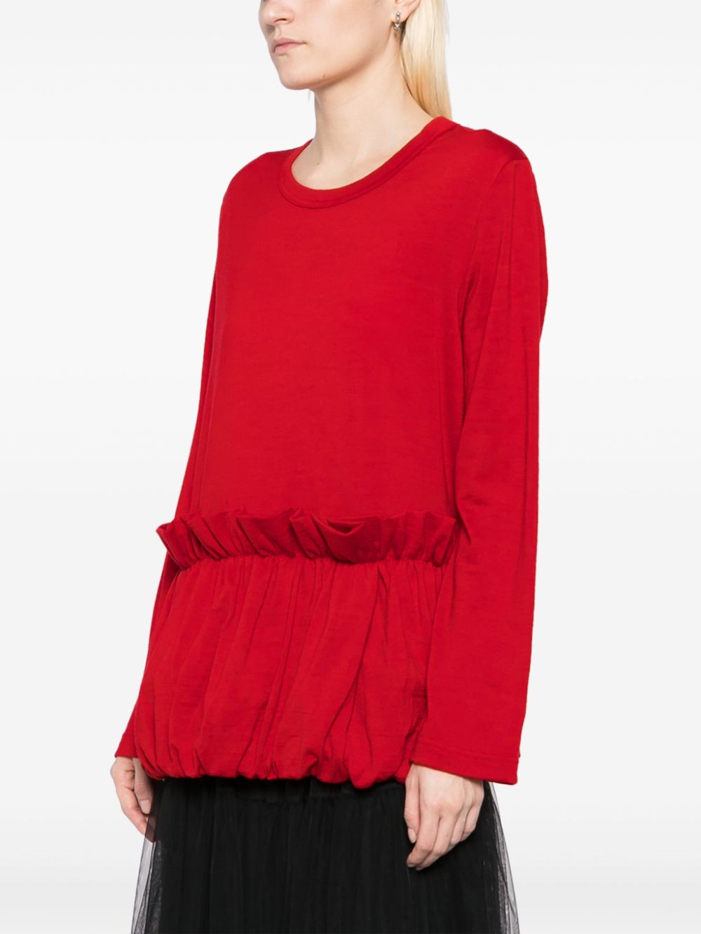 Comme Des Garcons Comme Des Garcons ruffle T-shirt Women