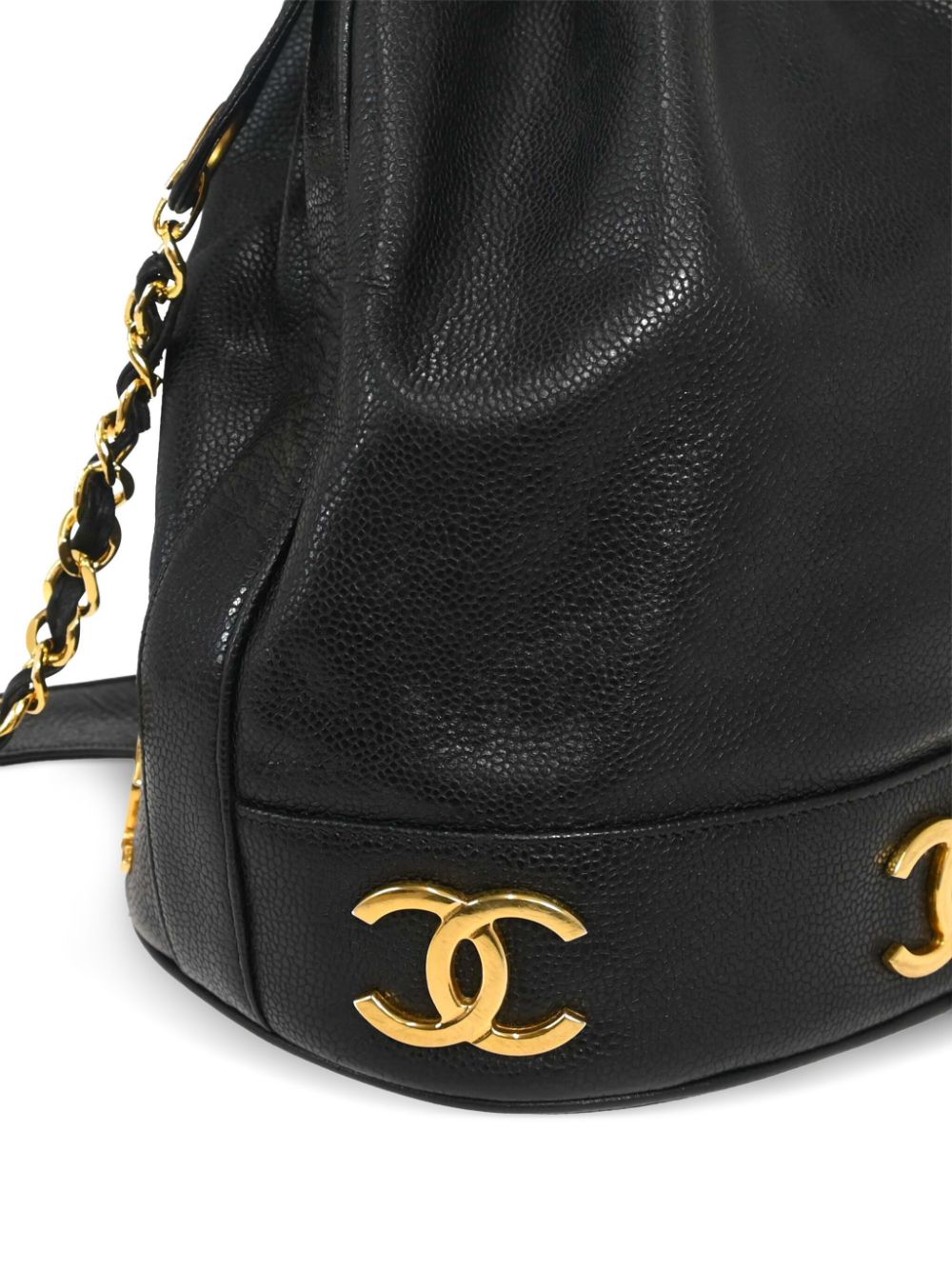 CHANEL 1997 Triple CC bucket bag Women