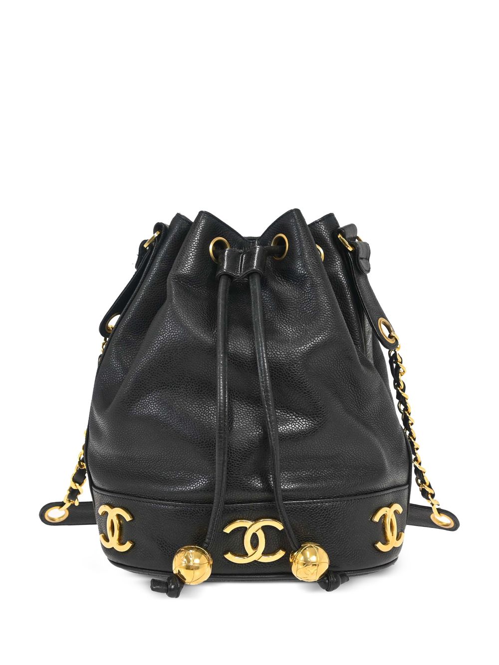 CHANEL 1997 Triple CC bucket bag Women