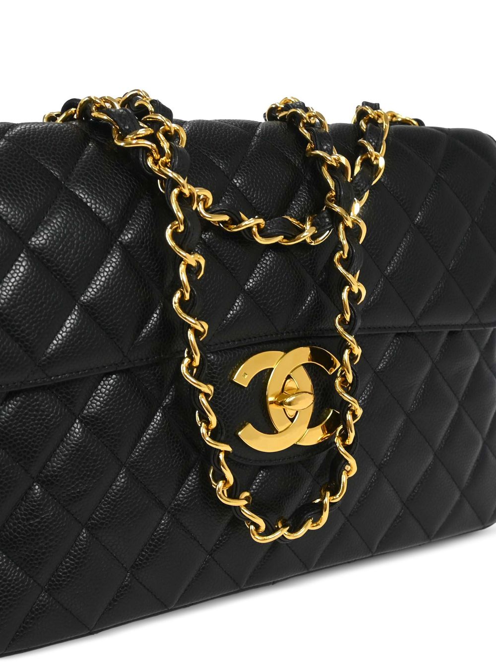 CHANEL 1995 jumbo Classic Flap shoulder bag Women