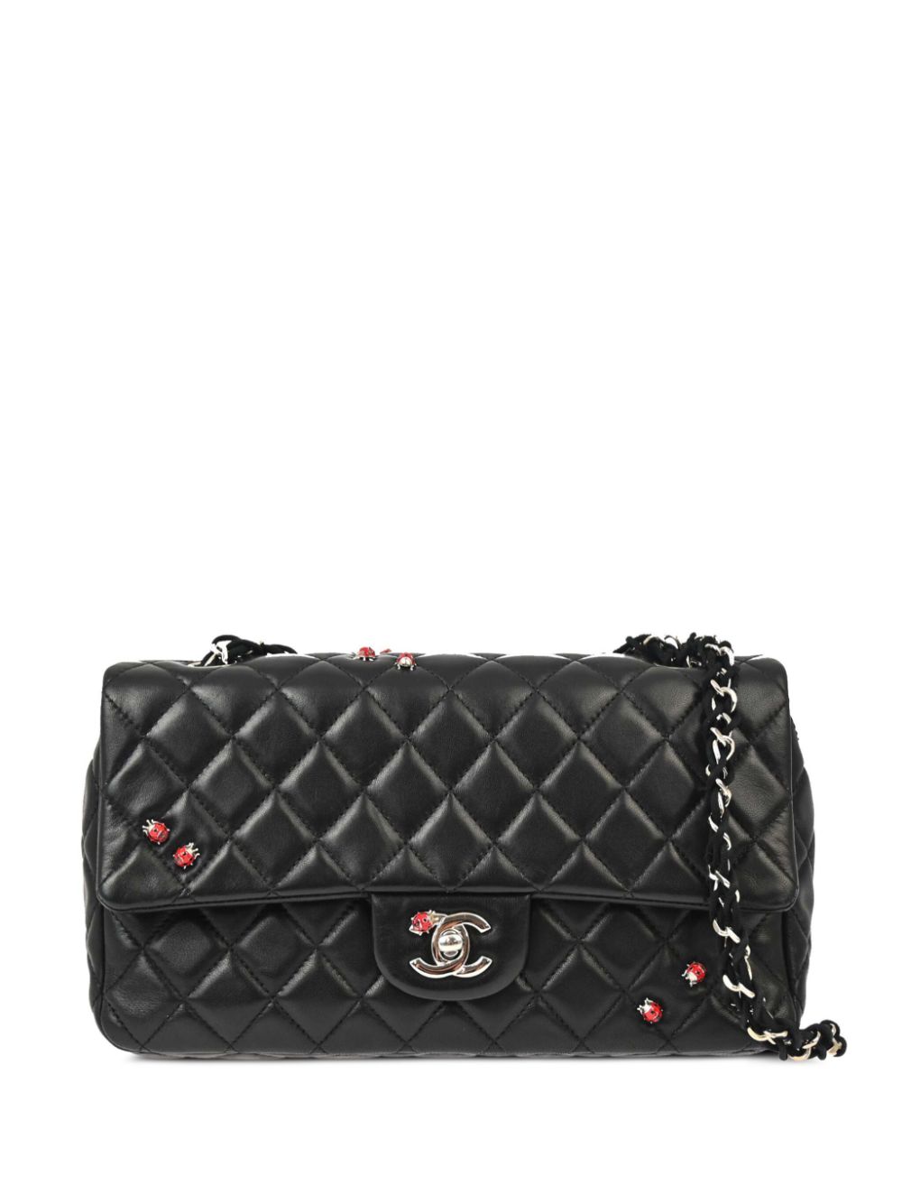 Affordable HOT SALE CHANEL 2010 Ladybug Classic Flap shoulder bag Women