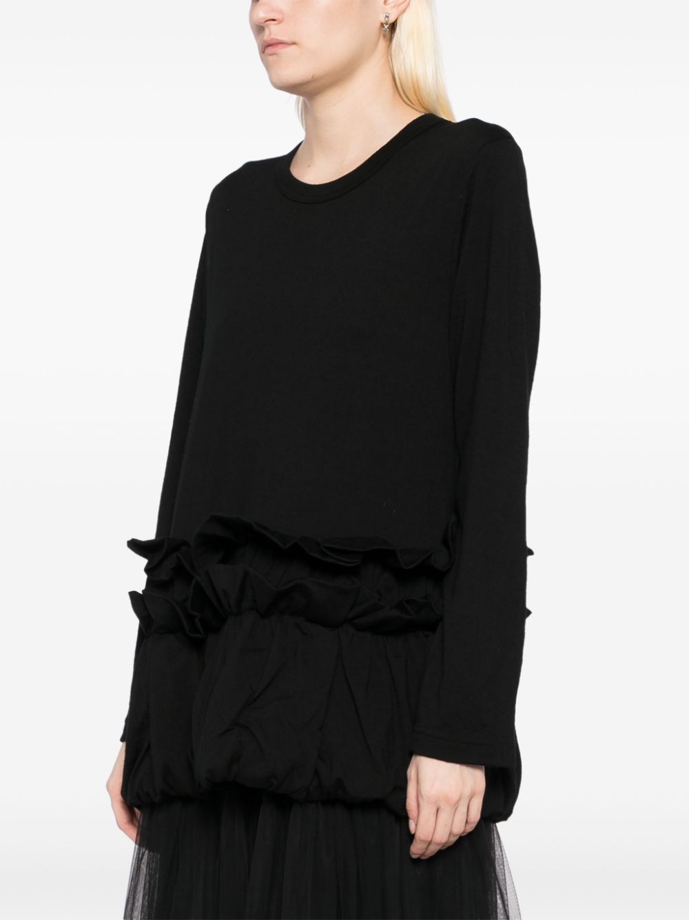 Comme Des Garcons Comme Des Garcons ruffle T-shirt Women