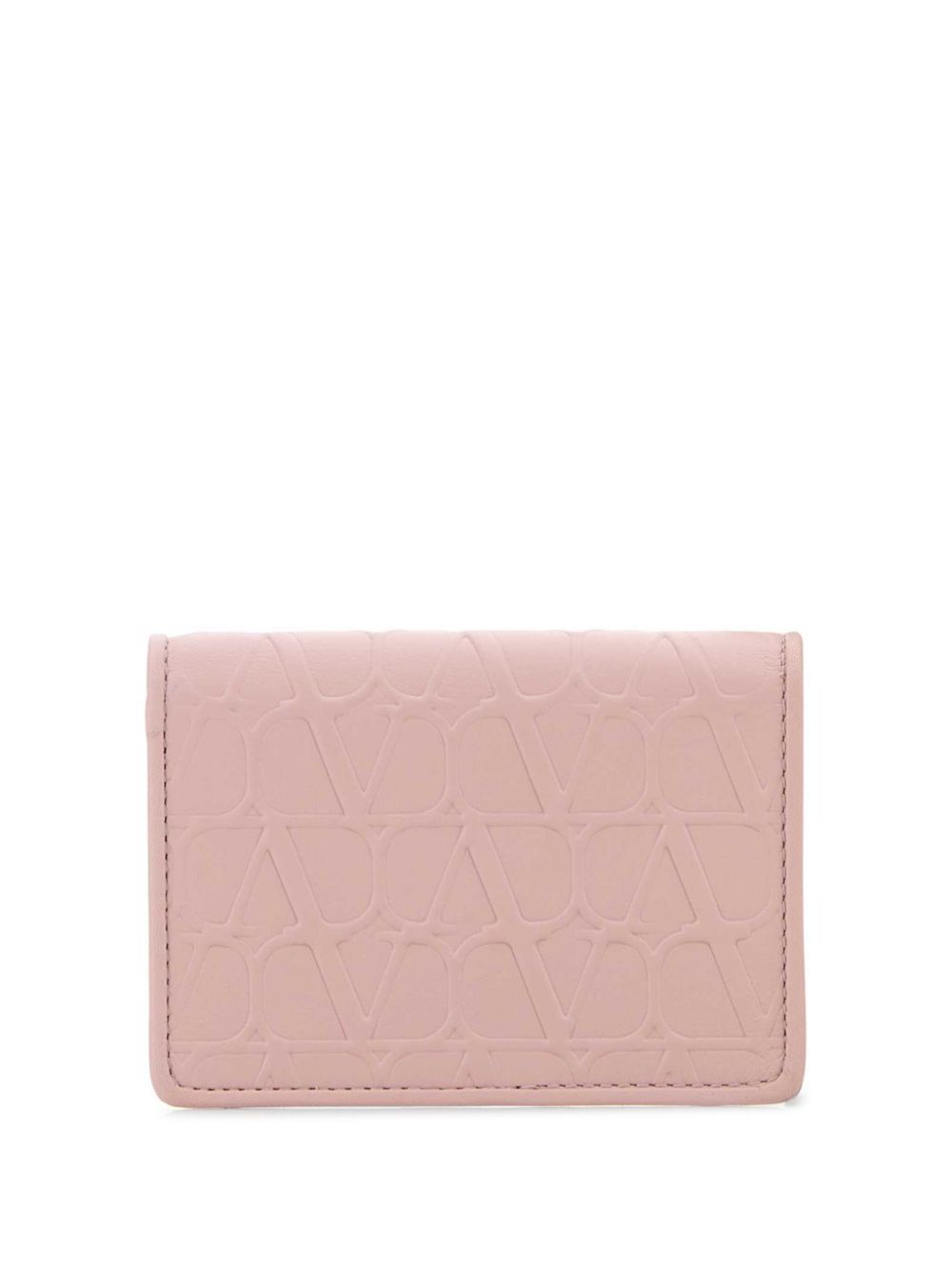 Valentino Garavani VLogo wallet - Roze