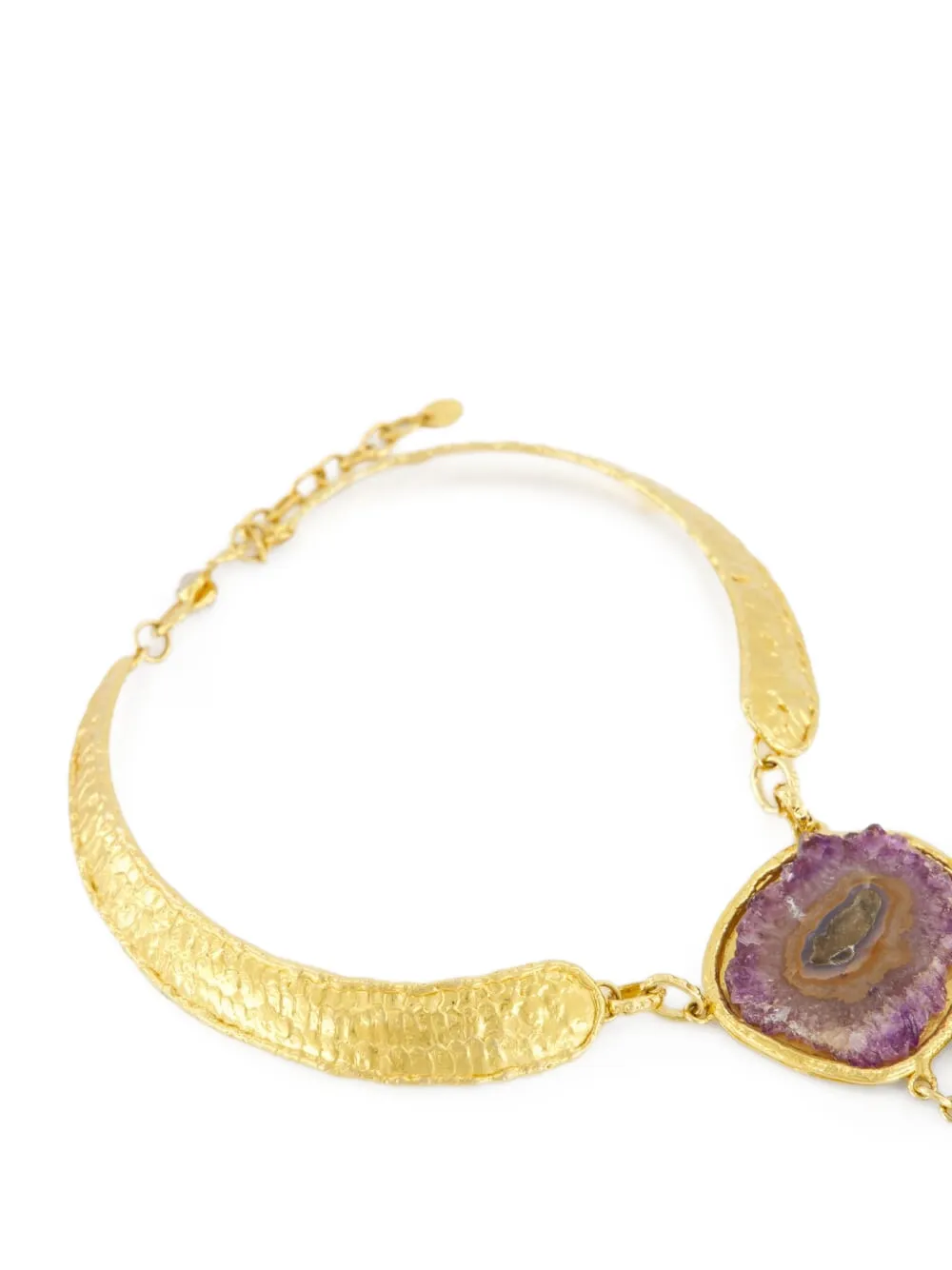 Sylvia Toledano One-of-a-kind Amethyst Necklace In Gold