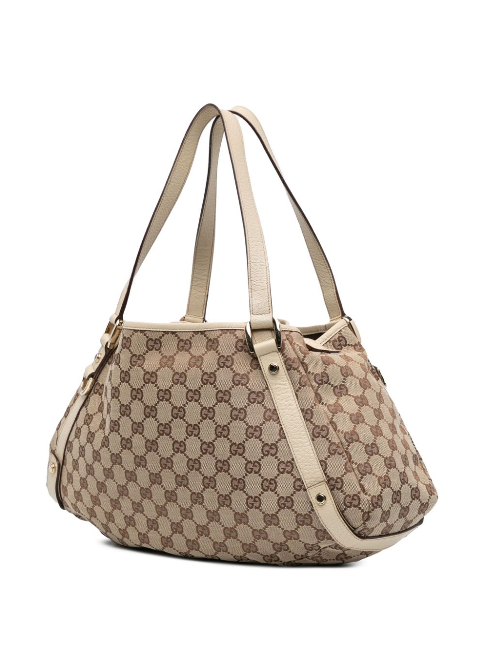 Gucci Pre-Owned 2000-2015 GG Canvas Abbey D Ring shoulder bag - Bruin