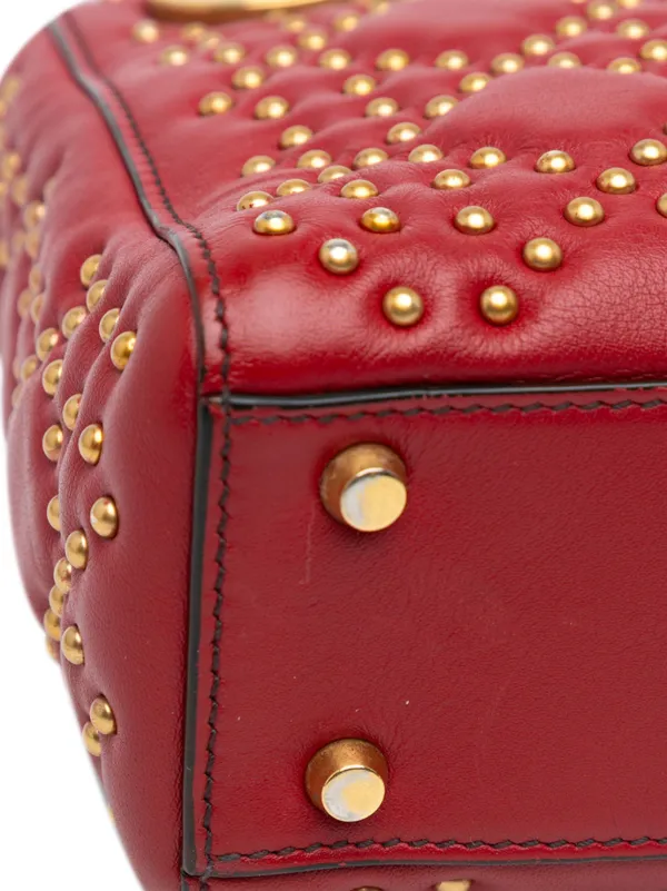 Christian Dior Pre-Owned 2017 スタッズ カナージュ サップル Christian Dior Pre-Owned 2017 スタッズ カナージュ サップル