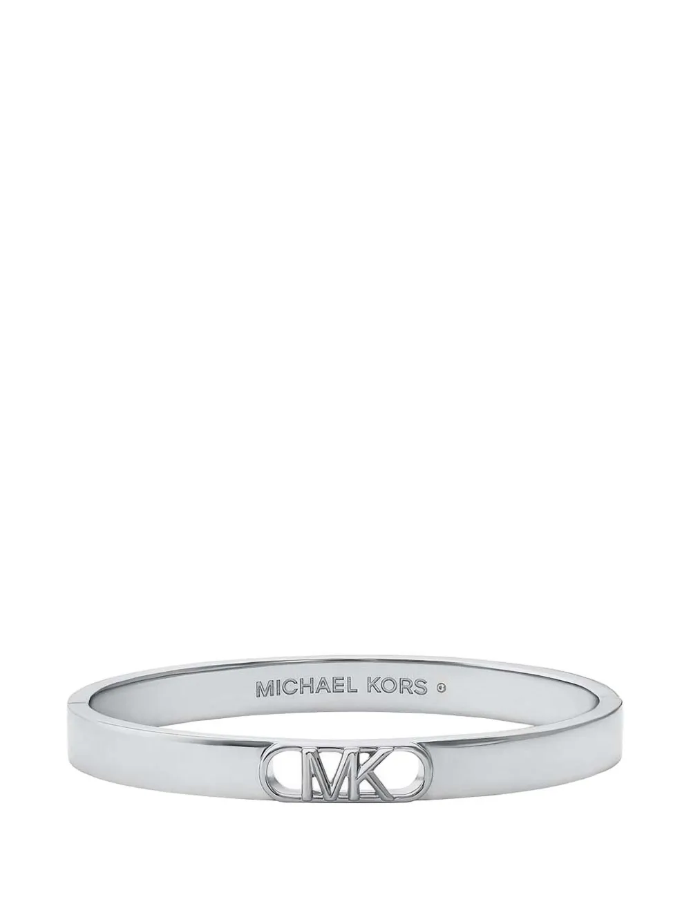 Michael Kors logo bangle bracelet - Argento