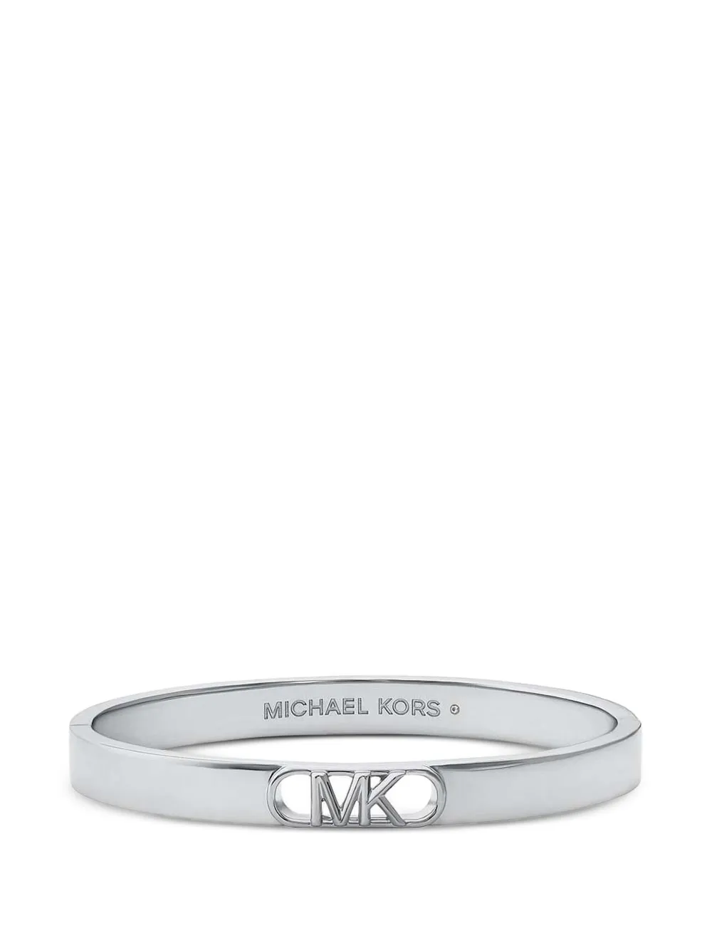 Michael Kors logo bangle bracelet - Argento