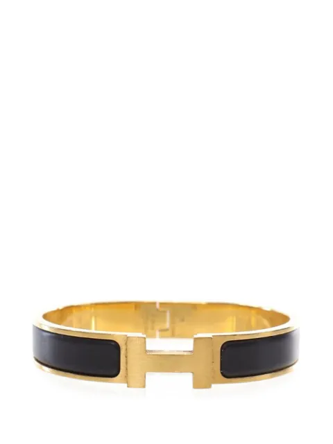 Hermes 2000-2024 Narrow Enamel Clic HH T5 costume bracelet Women