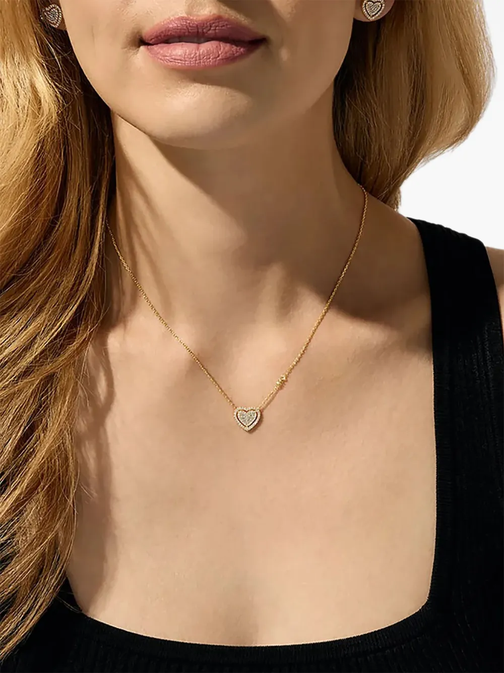double-heart jewellery (set of two)