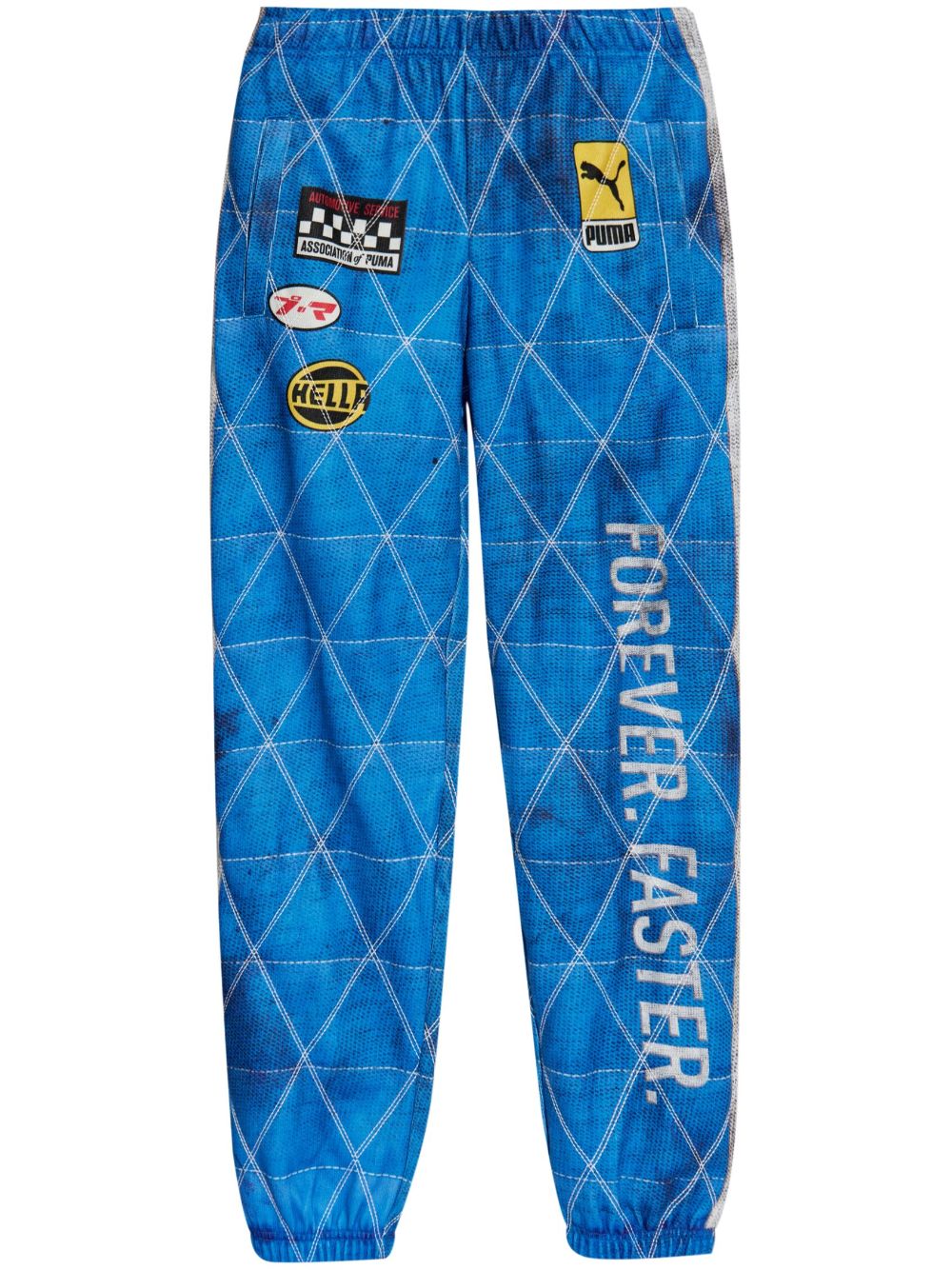 x A$AP Rocky quilted track pants