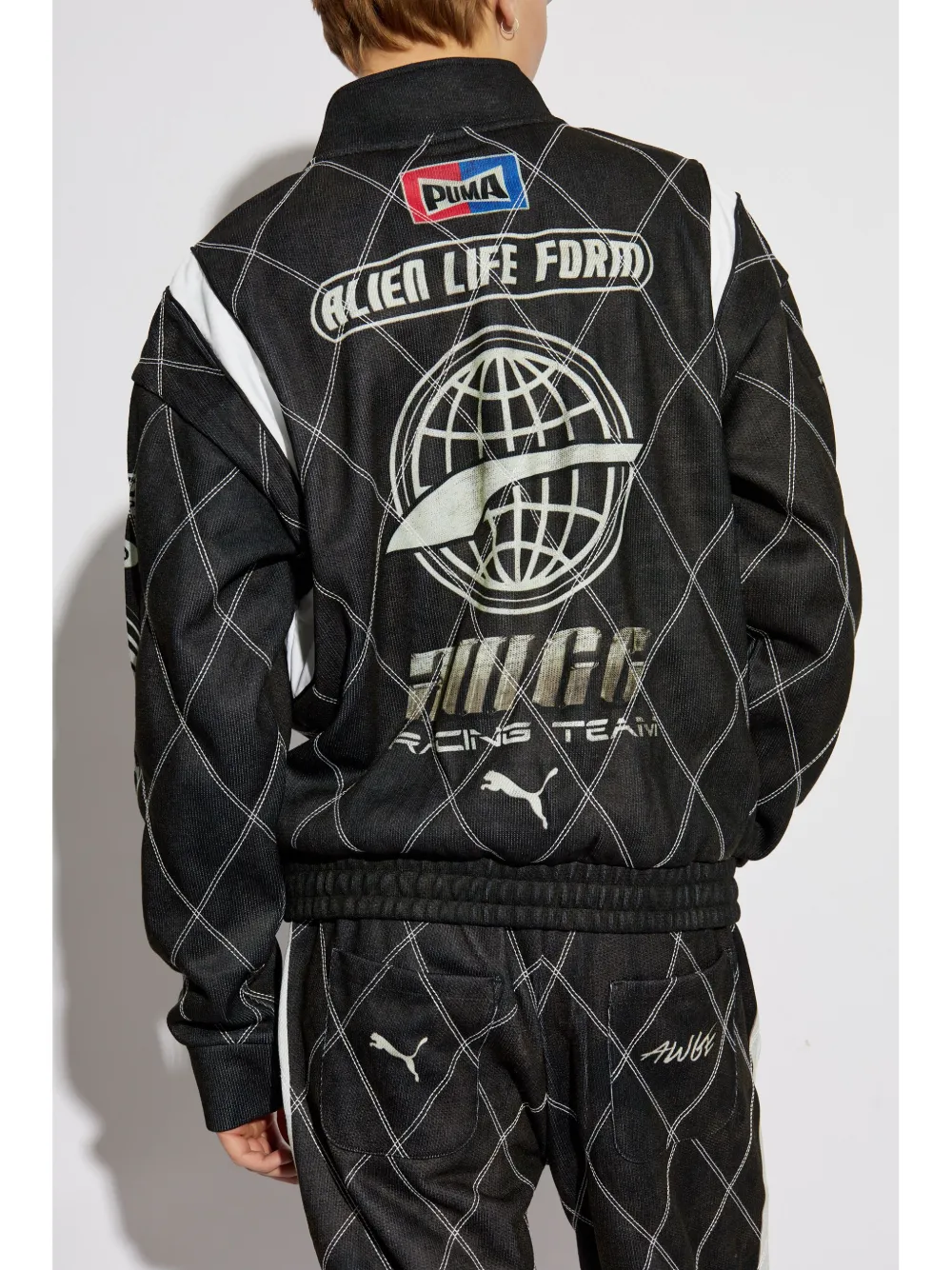 PUMA x A$AP Rocky gerafelde sweater Zwart
