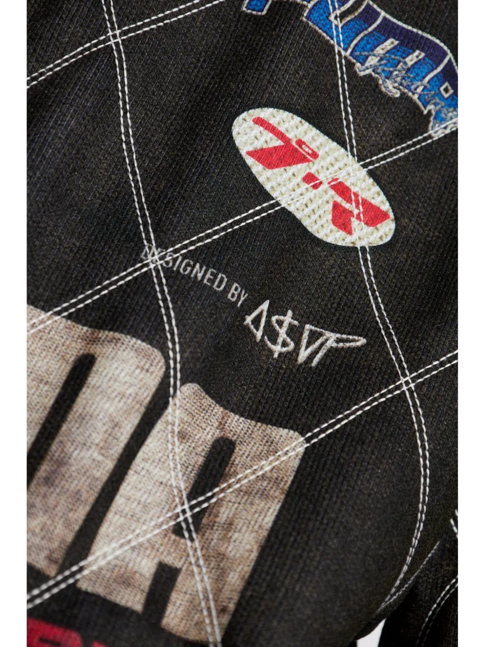 PUMA x A$AP Rocky gerafelde sweater Zwart