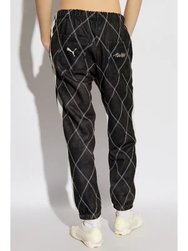 PUMA x A$ap Rocky Quilted Track Pants Black FARFETCH ID