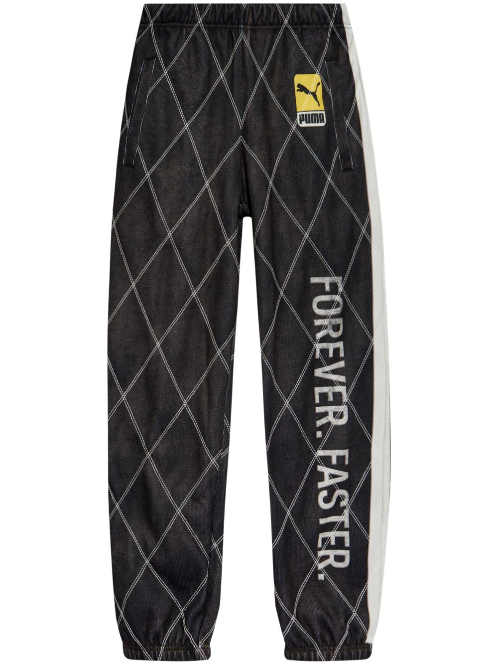 x A$ap Rocky quilted track pants