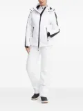 Ea7 Emporio Armani panelled ski jacket - White