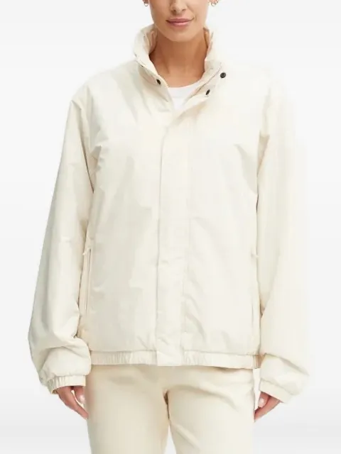 Ea7 Emporio Armani logo-print high-neck jacket