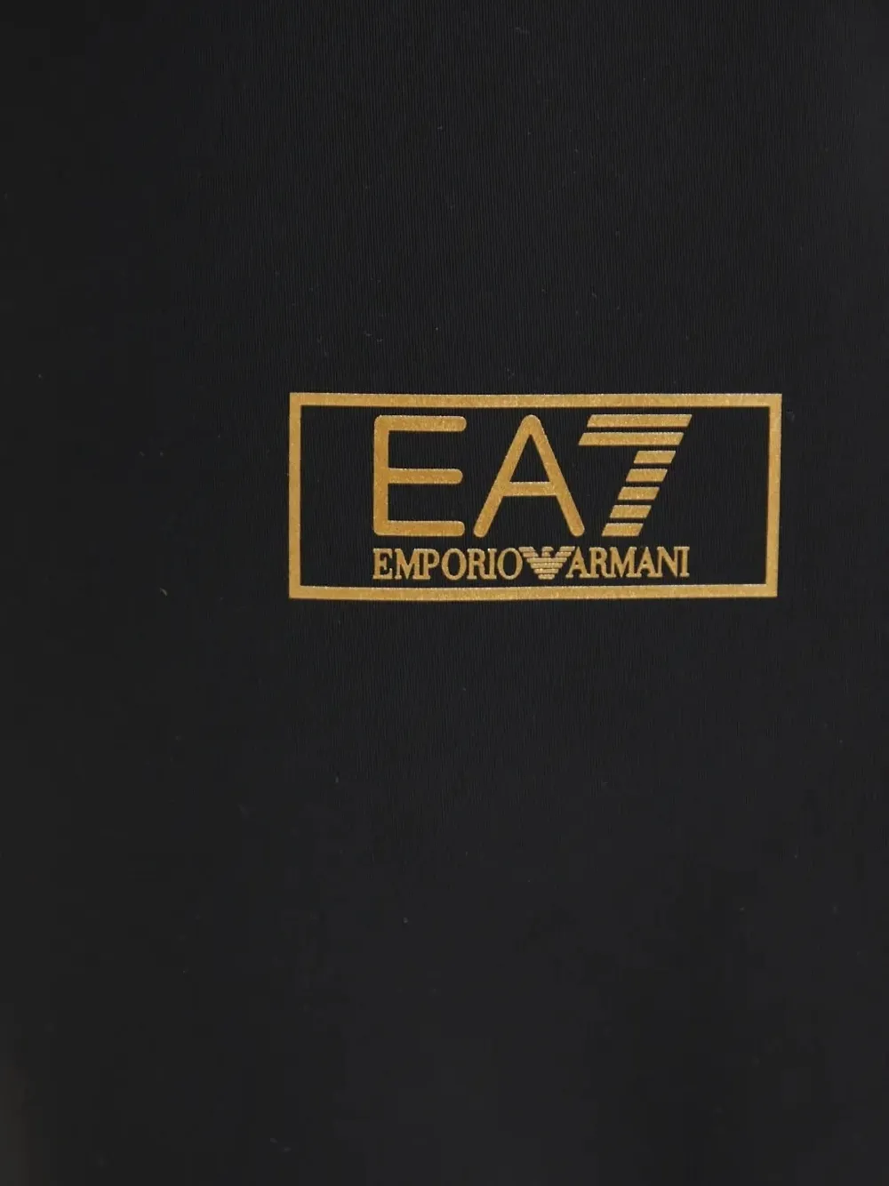 Ea7 Emporio Armani logo-appliqué track pants Zwart