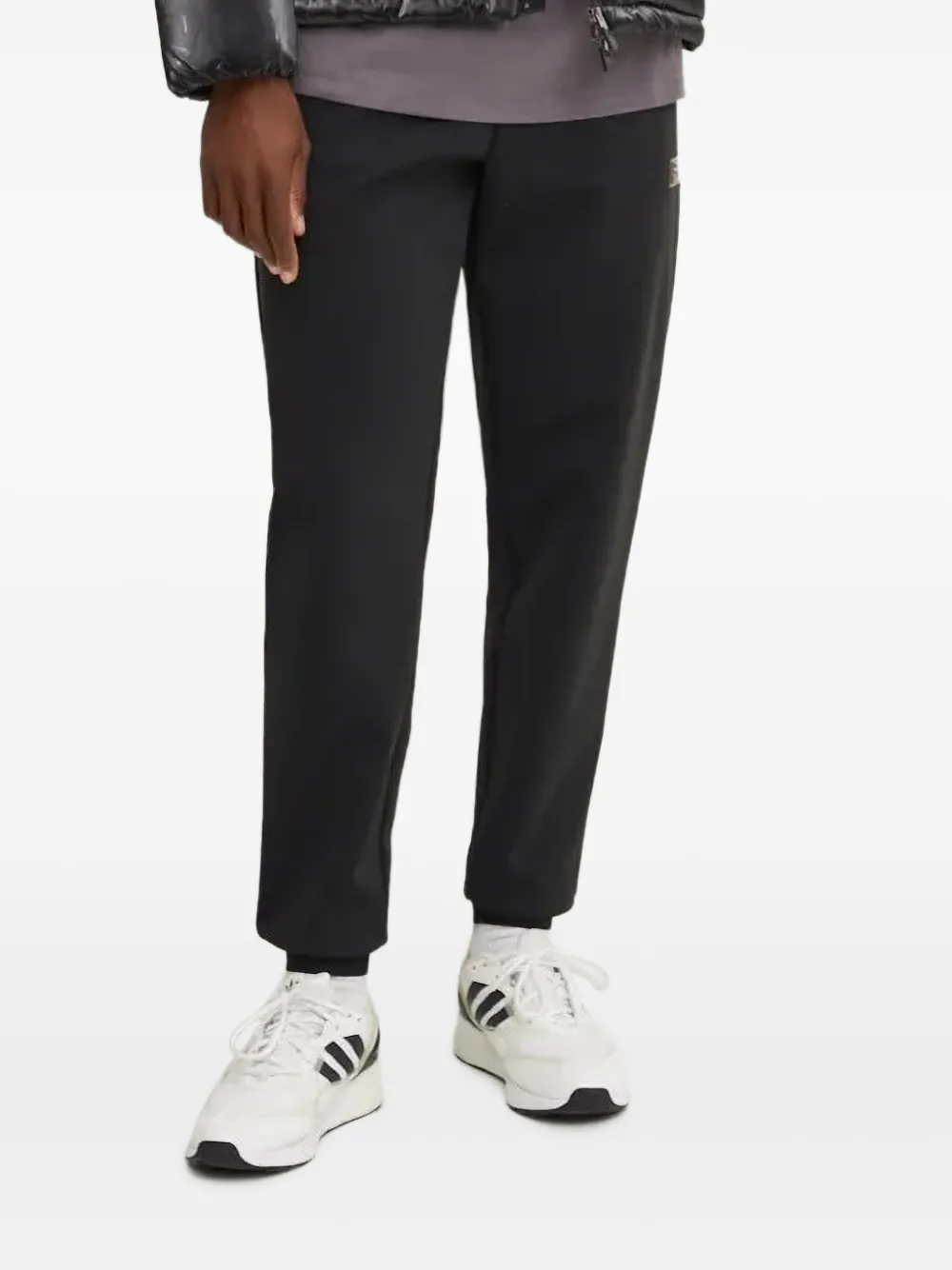 Ea7 Emporio Armani logo-appliqué track pants Zwart