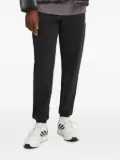 Ea7 Emporio Armani logo-appliqué track pants - Black
