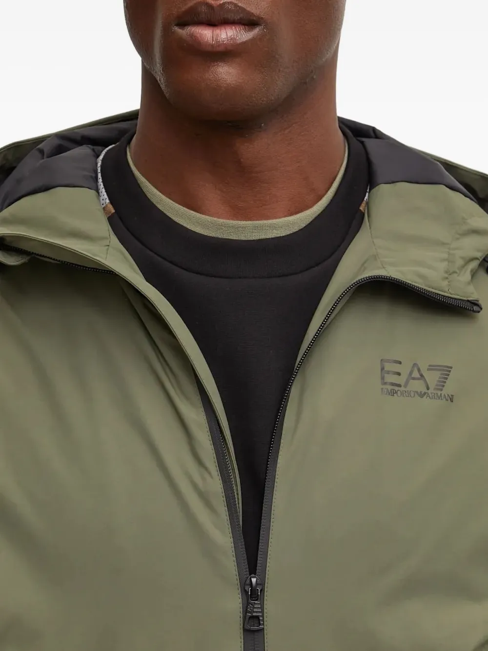 Ea7 Emporio Armani Jack met logoprint Groen