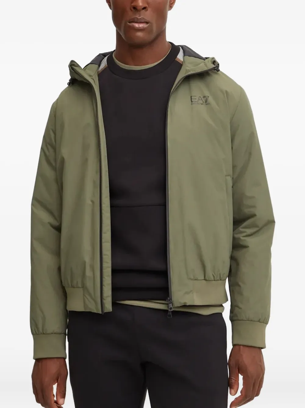 Ea7 Emporio Armani Jack met logoprint Groen
