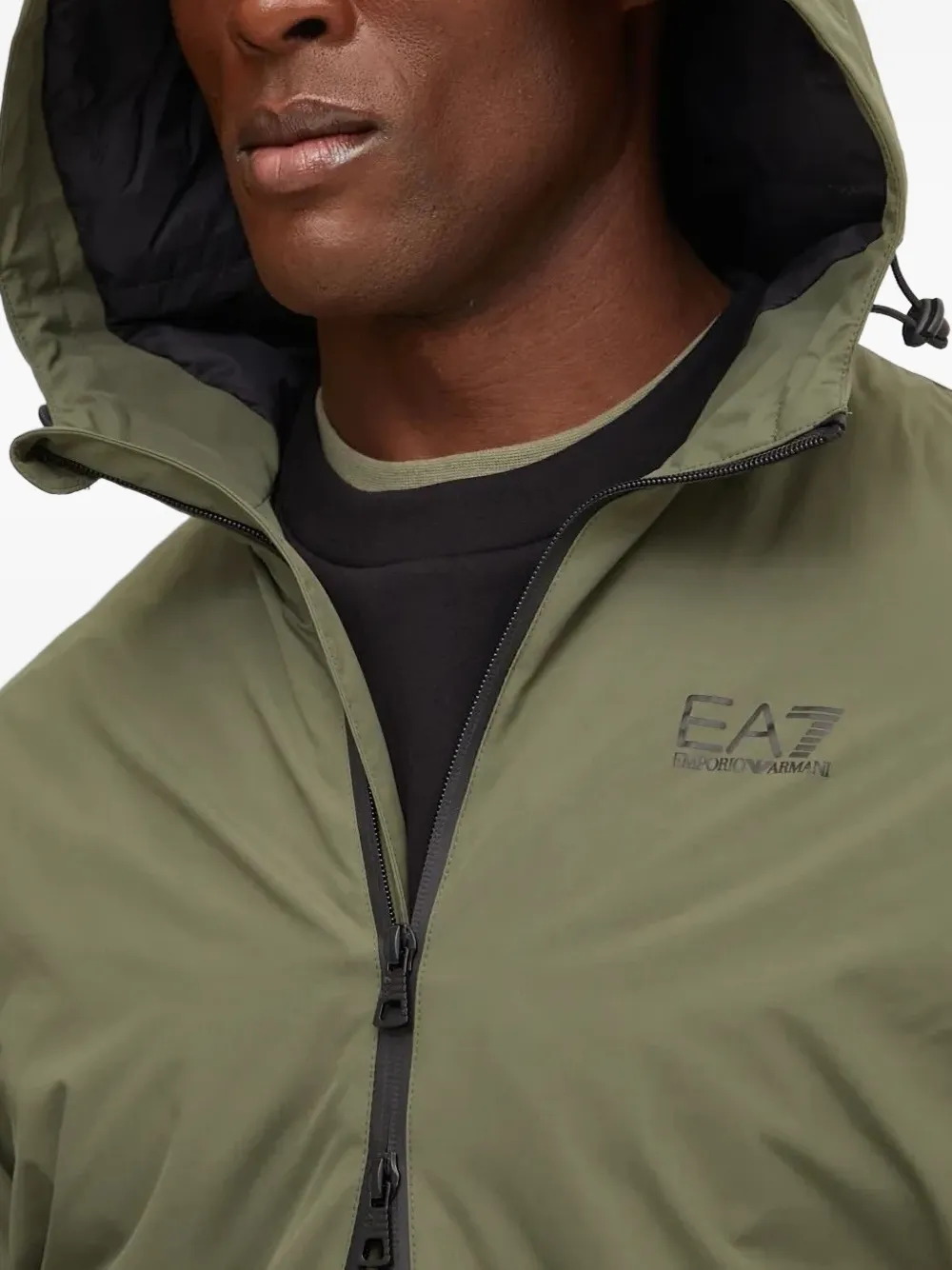Ea7 Emporio Armani Jack met logoprint Groen