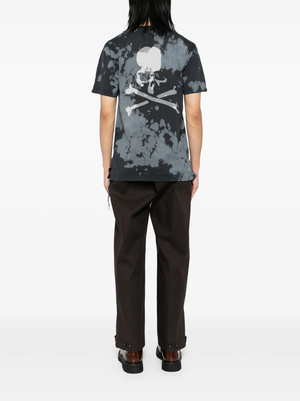 Mastermind World Katoenen T-shirt met logo Zwart