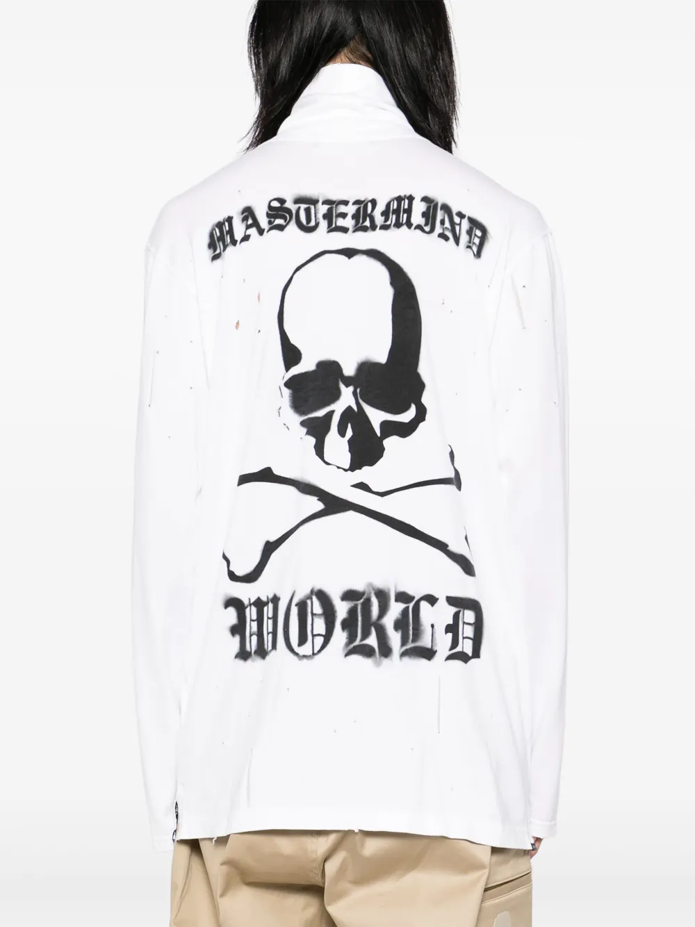 Mastermind Japan Logo-print T-shirt In White