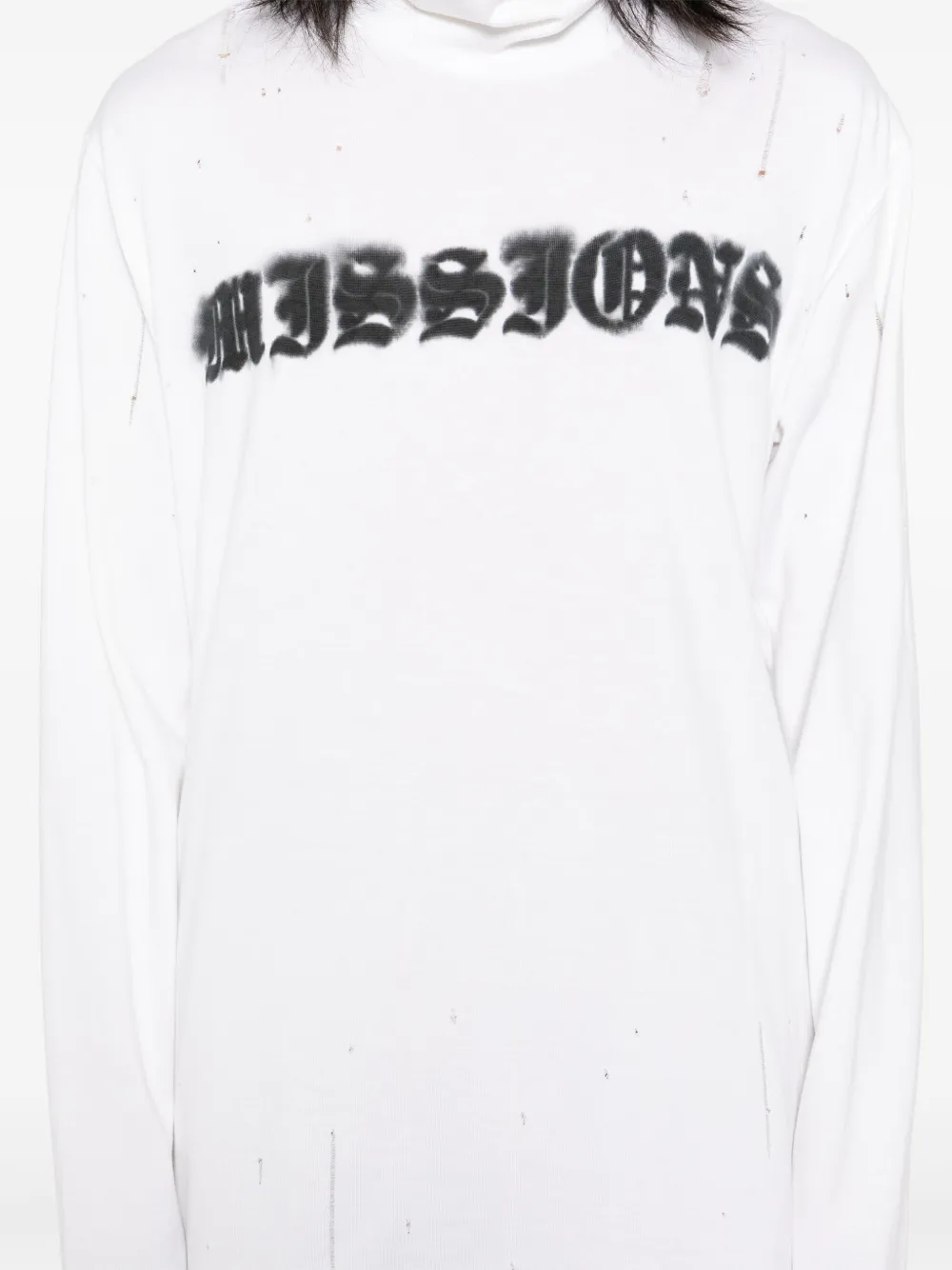 Mastermind Japan Logo-print T-shirt In White