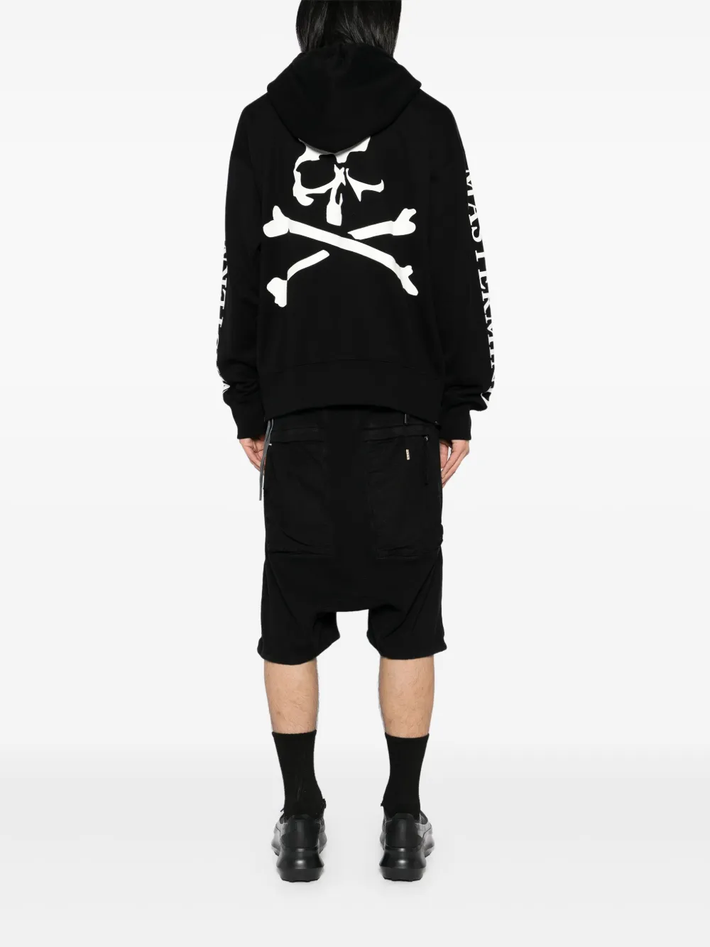 Mastermind World Hoodie met logoprint Zwart