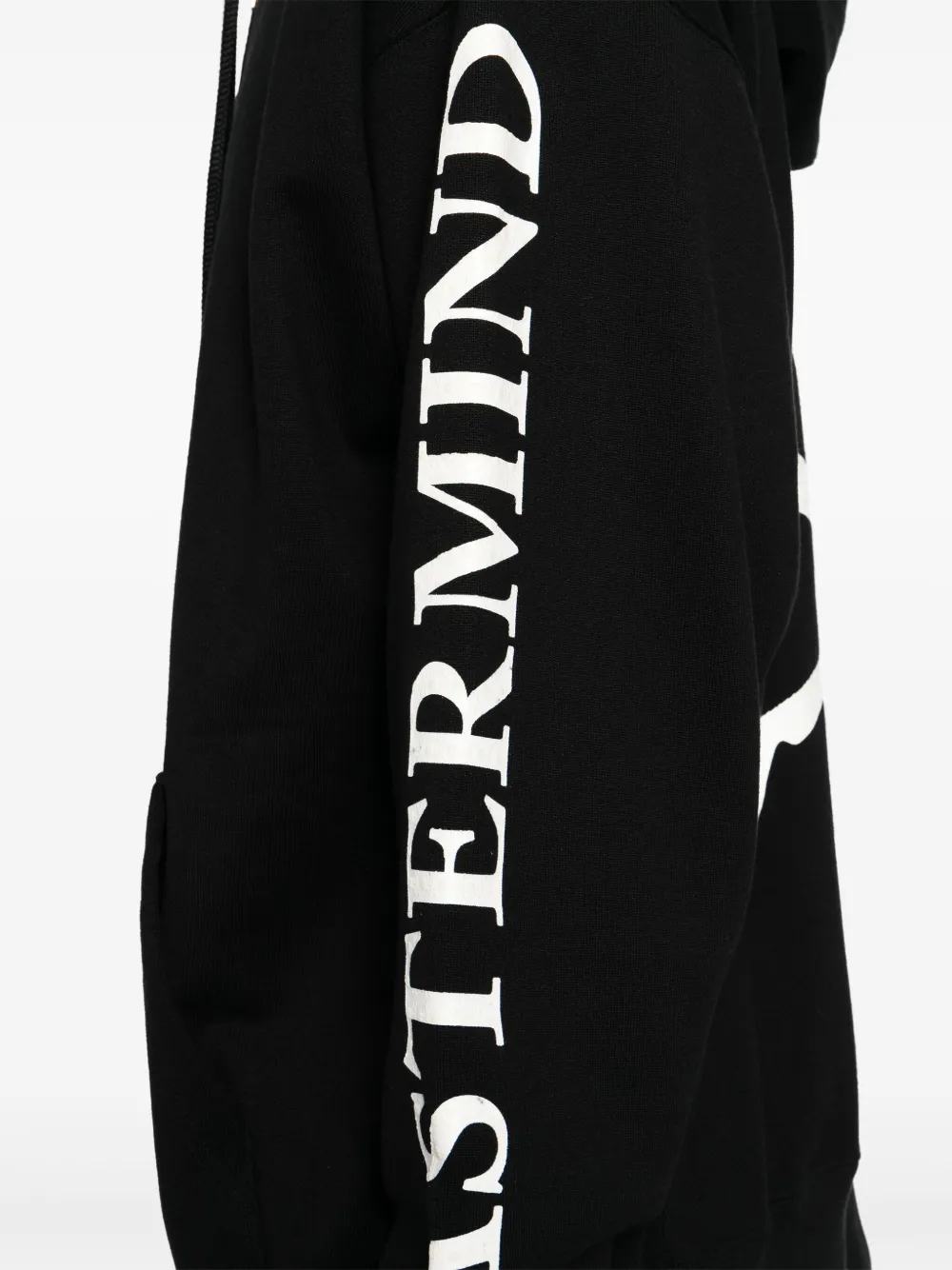 Mastermind World Hoodie met logoprint Zwart