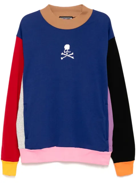 Mastermind World sudadera con diseño patchwork