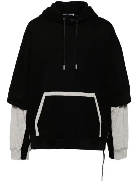 Mastermind World logo-embroidered hoodie