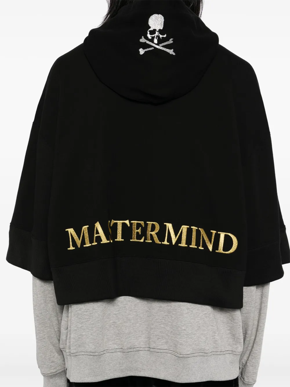Mastermind World Hoodie met geborduurd logo Zwart
