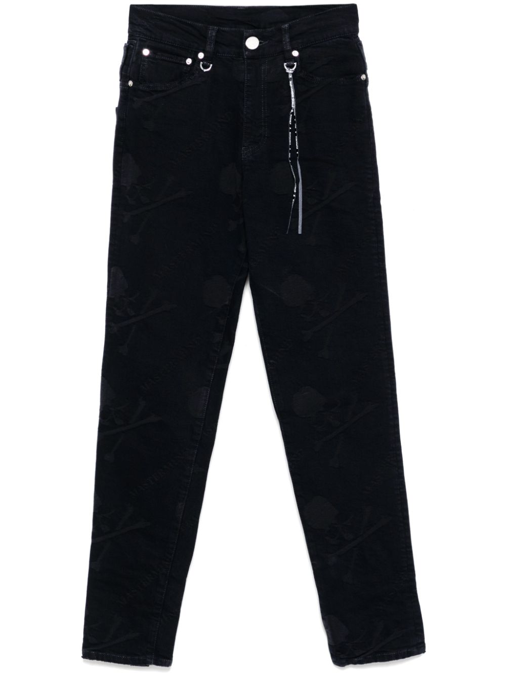 Mastermind World monogram denim - Black