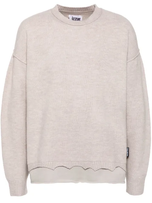 Pull à design superposé - izzue - Modalova