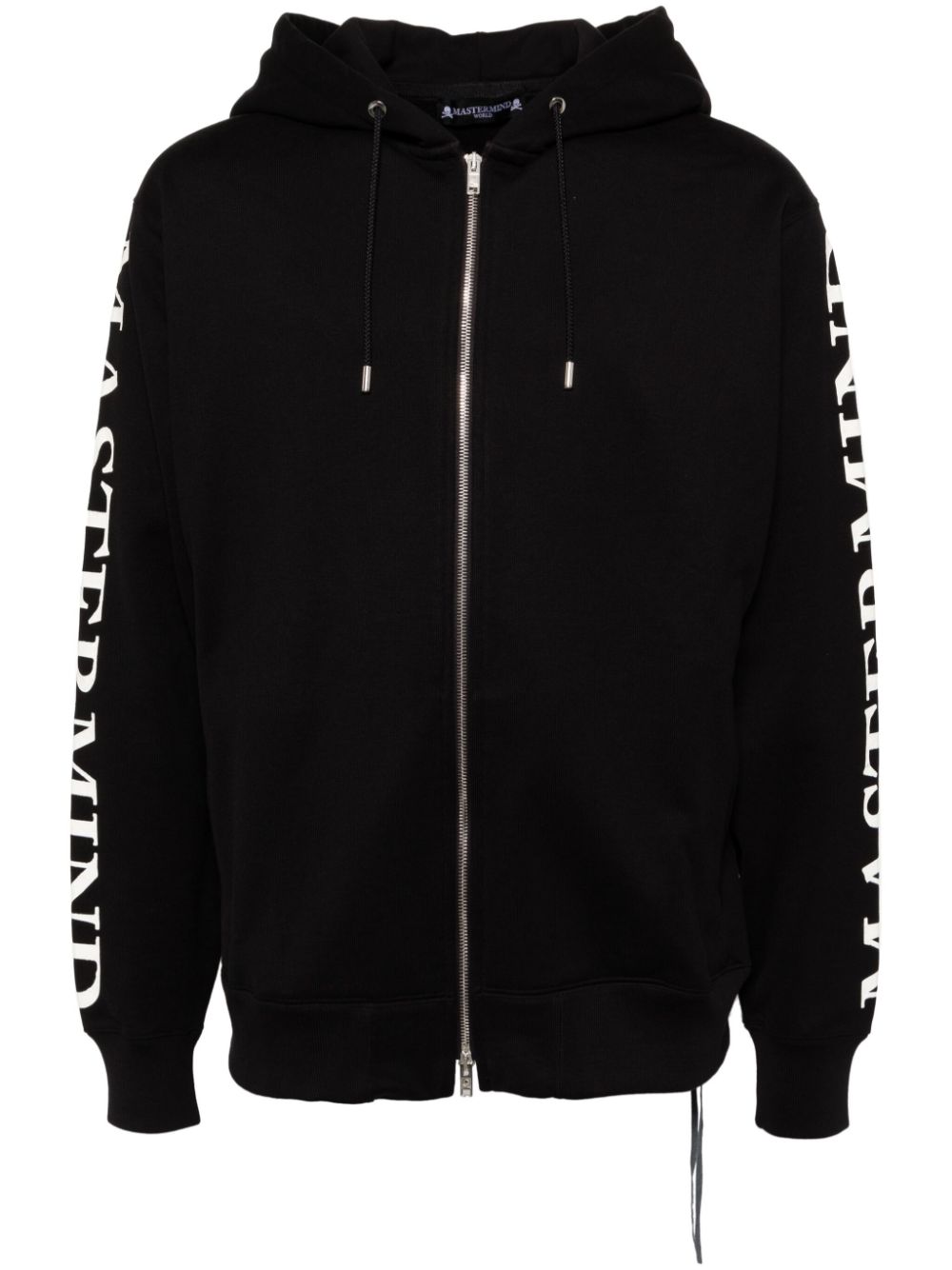 logo print hoodie