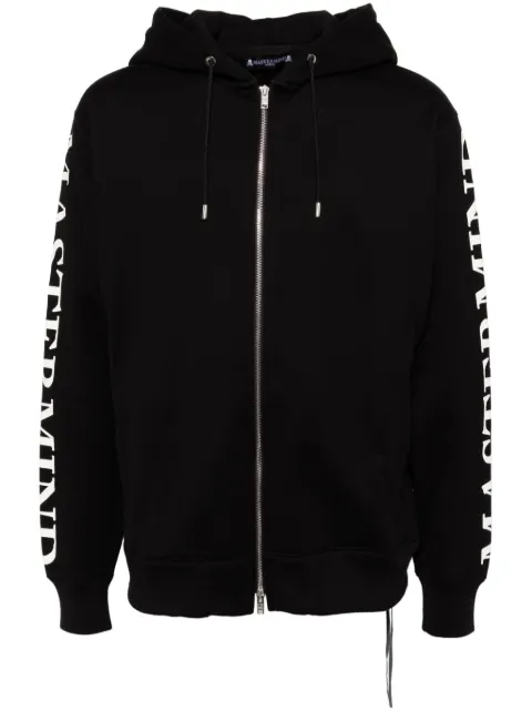 Mastermind World logo print hoodie