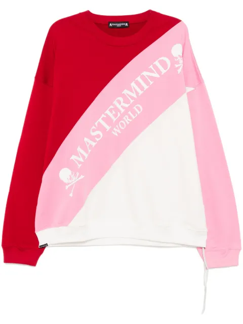 Mastermind World sudadera con costuras de ángulo opuesto