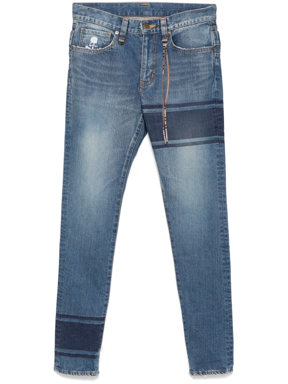 Mastermind World Skinny jeans Blauw