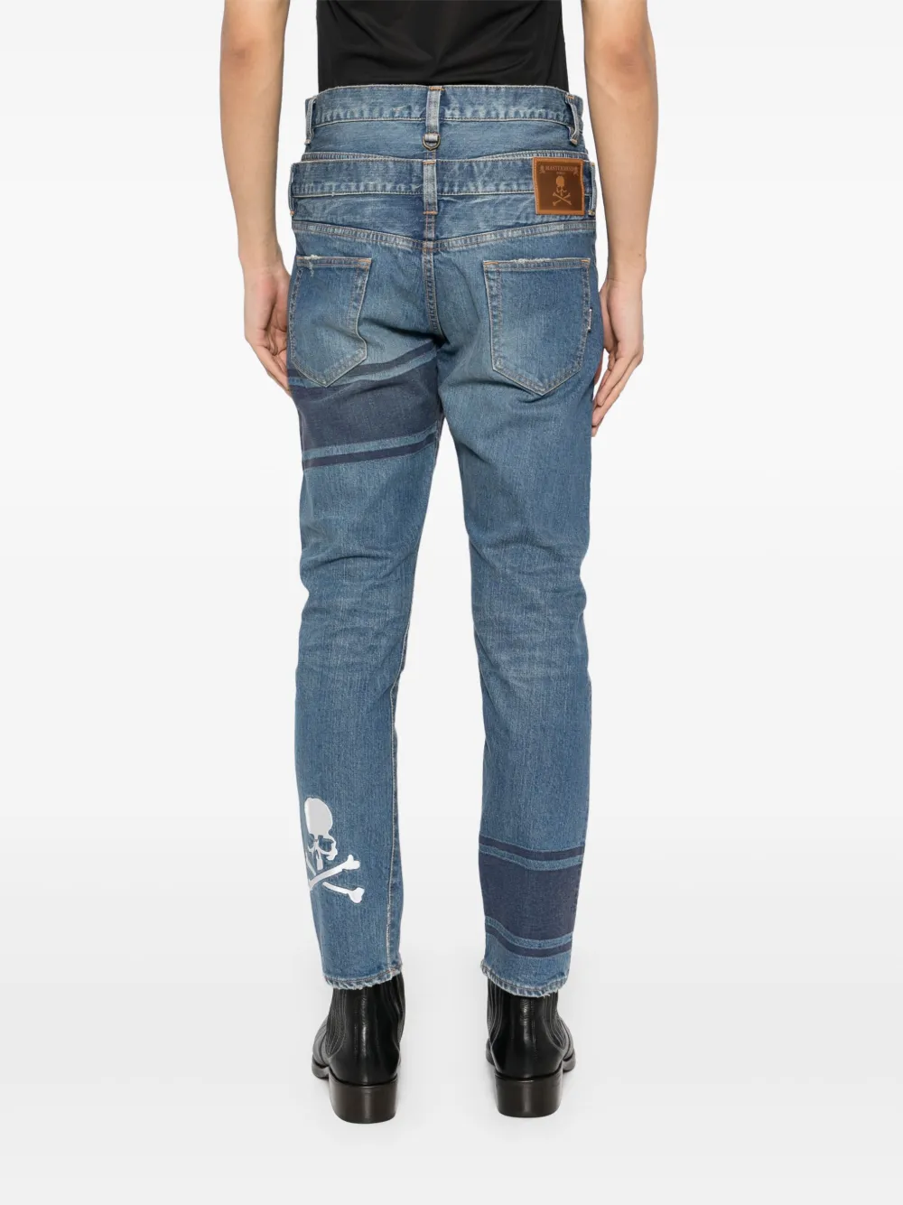 Mastermind World Skinny jeans Blauw