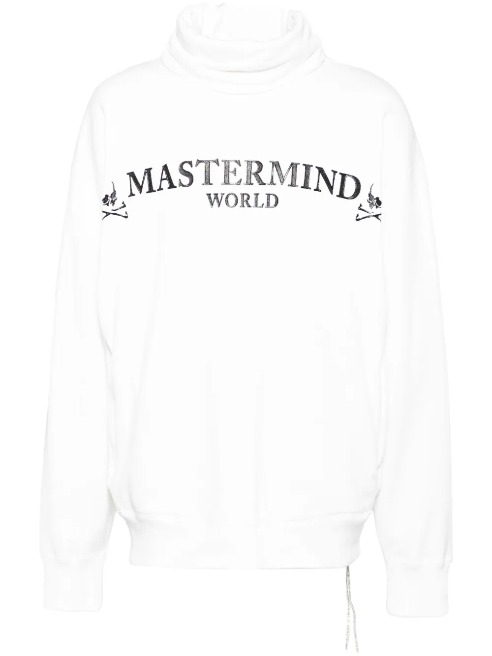 Mastermind World hoodie con logo estampado | blanco | Image 1